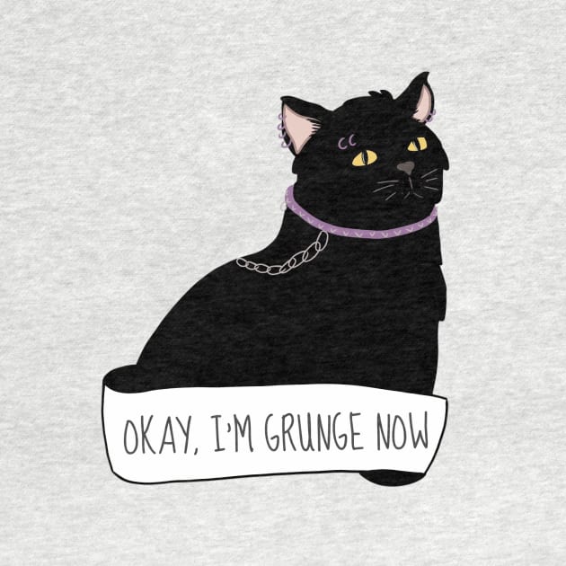 Grunge Salem Cat by likeapeach